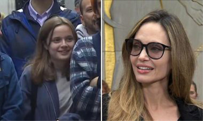 Angelina Jolie - Con gái út luôn ủng hộ mẹ