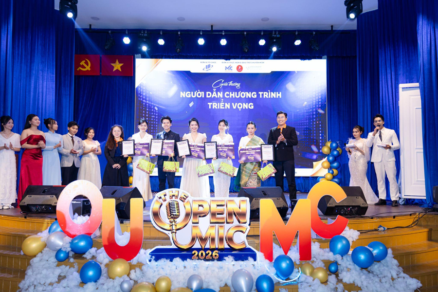 Khép lại hành trình tìm kiếm Người dẫn chương trình THE OPEN MIC 2026-4840-1