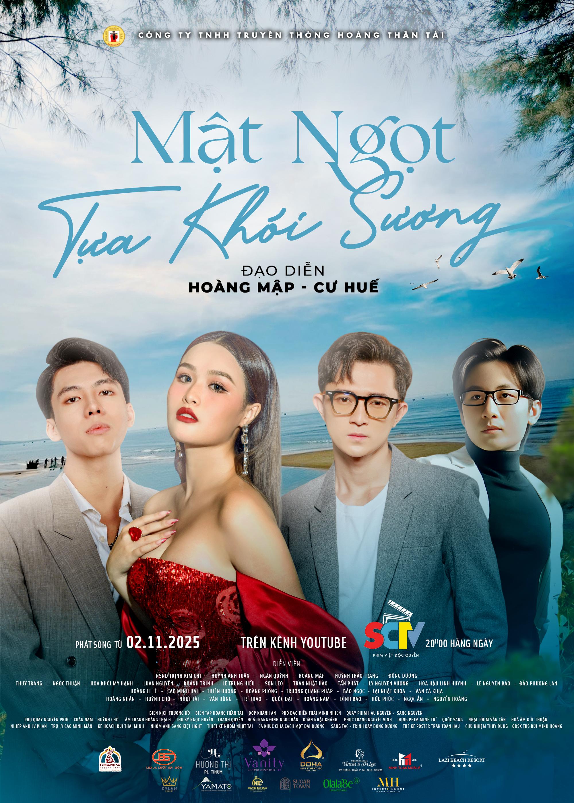 Công bố lịch phát sóng phim truyền hình 'Mật Ngọt Tựa Khói Sương'-2258-1