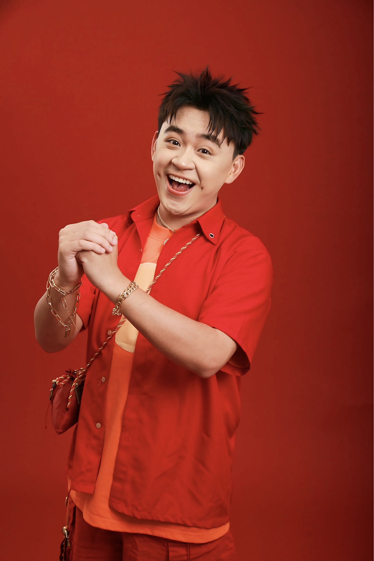 Diễn viên Lại Nhật Khoa làm phim Tết tạii quê nhà-2514-1