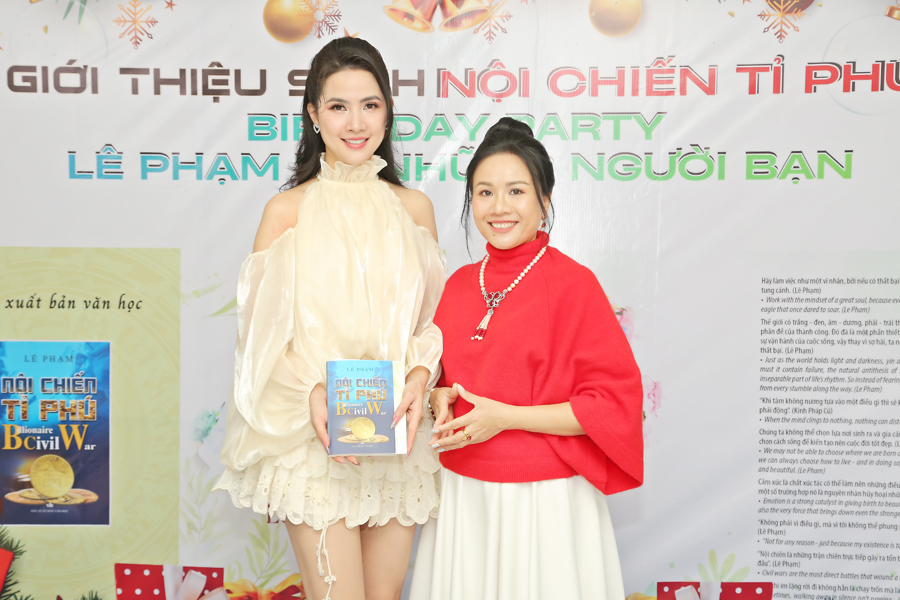 Nhiều sao đổ bộ ngày ra mắt cuốn sách 'Nội chiến Tỉ phú' của CEO Lê Phạm-2456-3