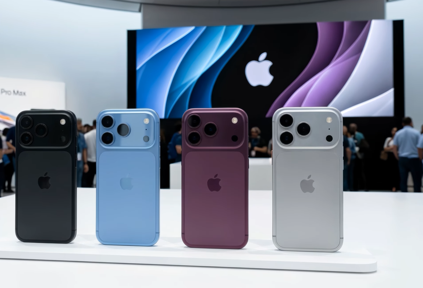 iPhone 18 Pro và iPhone 18 Pro Max sẽ có thêm các màu mới.-3517-1