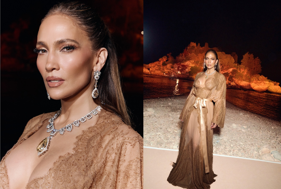 Jennifer Lopez diện đồ sexy đến show diễn-4694-1