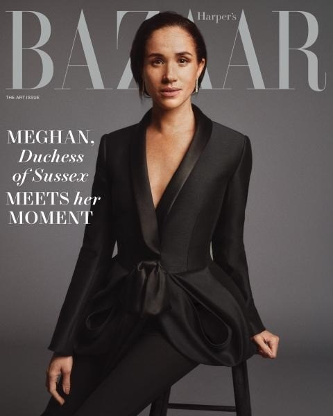 Meghan Markle lên bìa tạp chí Harper's Bazaar.-2346-1