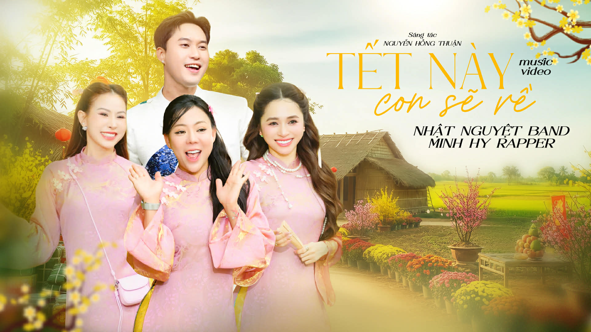 Nhóm Nhật Nguyệt cùng Rapper Minh Hy ra mắt MV Tết-2750-3
