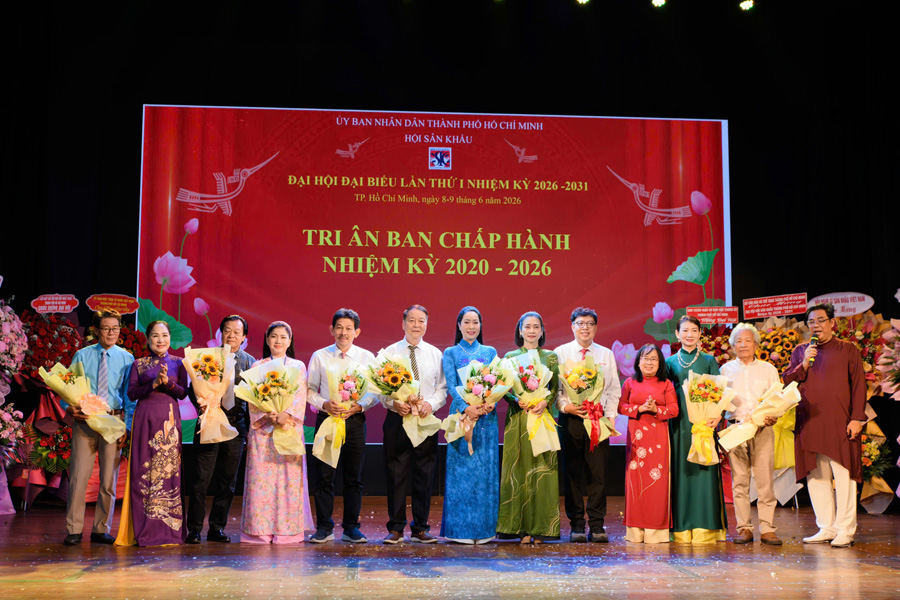 Chủ tịch Hội Sân khấu TP. Hồ Chí Minh nhiệm kỳ 2026 - 2031 bầu chọn NSND Trịnh Kim Chi-3492-3