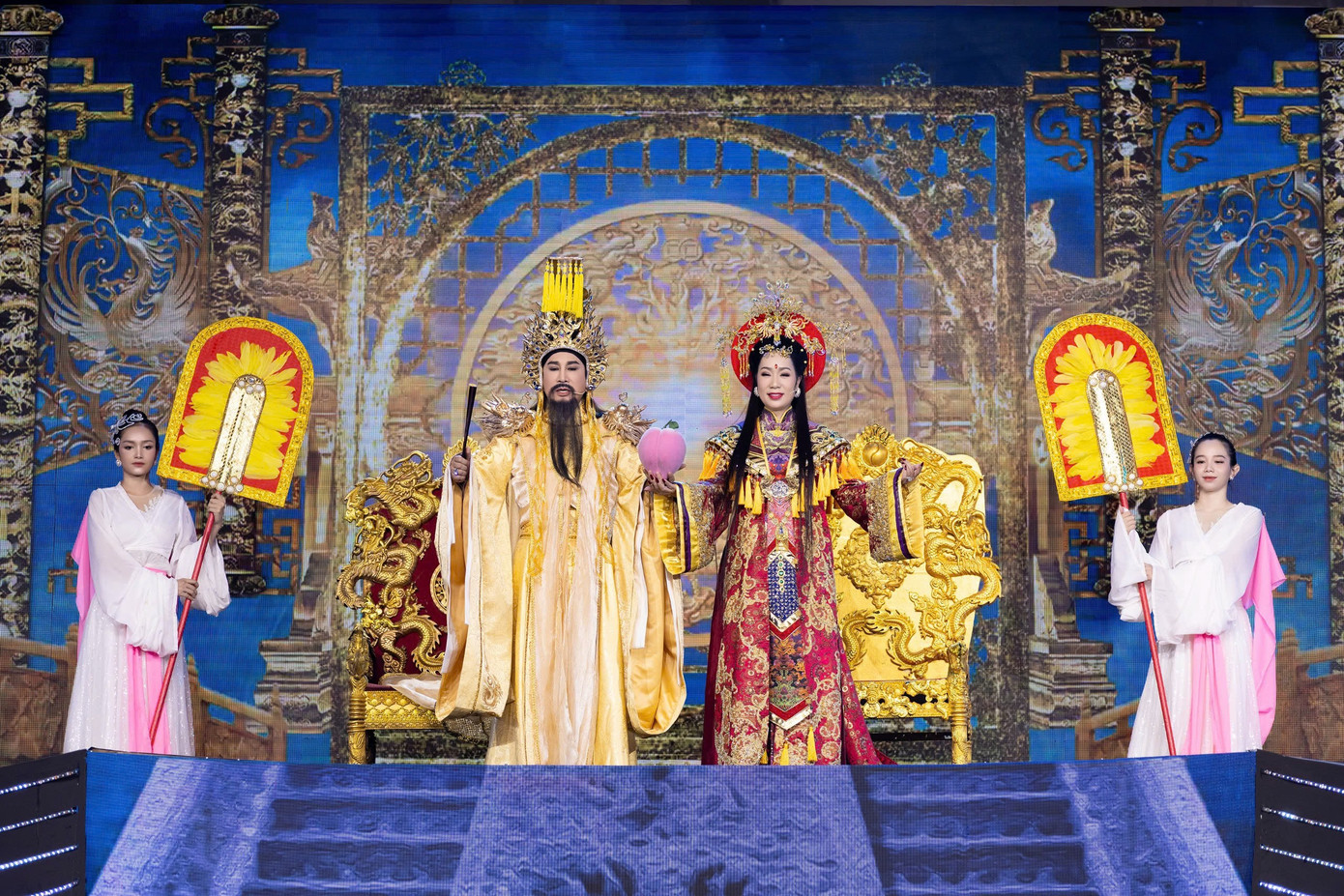 NSND Trịnh Kim Chi đóng vai Thiên Hậu-2693-1