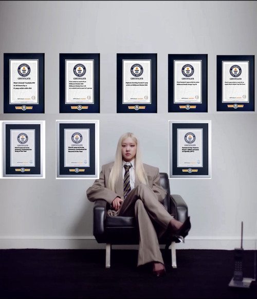 Rosé có tổng cộng 8 kỷ lục Guinness thế giới.-2323-1