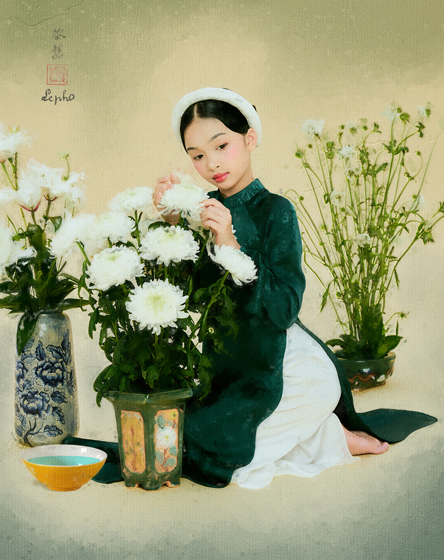 Ruby Tâm Nhi như nàng thơ gợi mở một không gian lắng đọng-2699-1