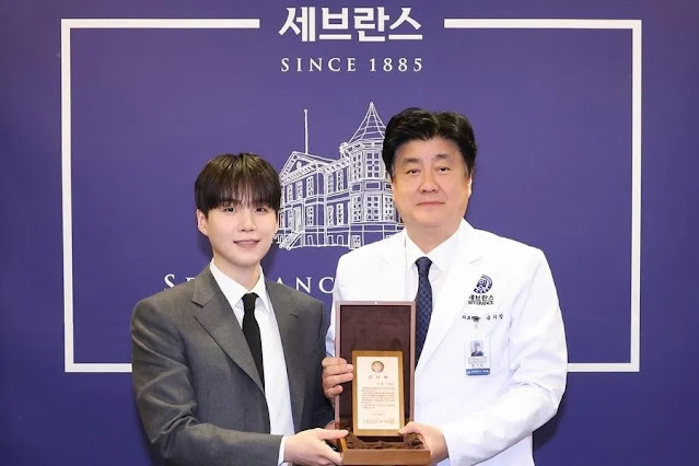 Suga(BTS)trao 5 tỷ won tiền quyên góp cho Bệnh việ-1921-1
