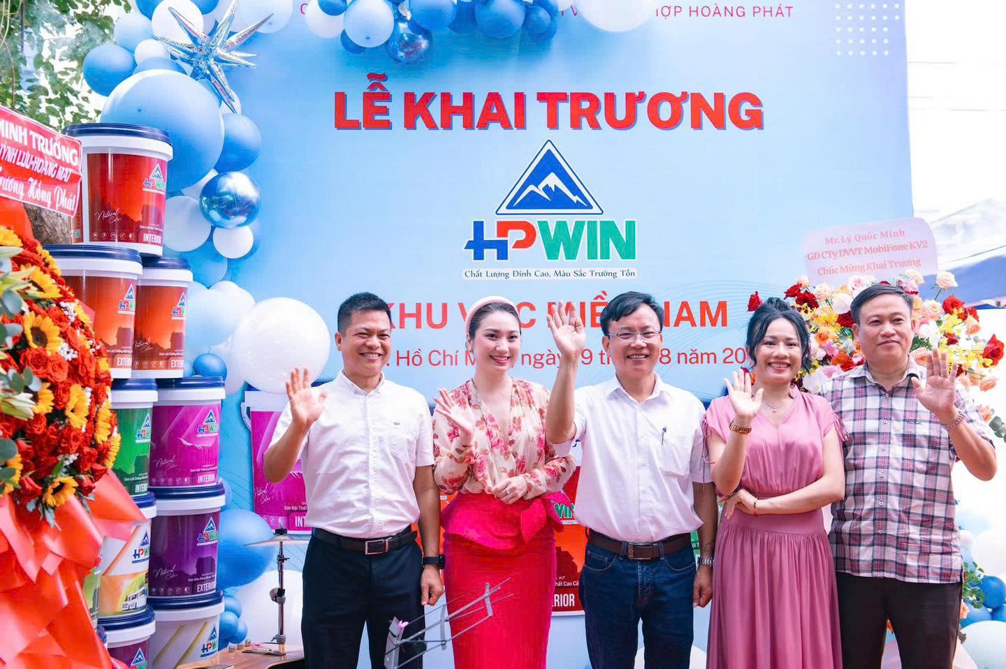 Tại Khu phố Suối Nhum, Phường Tân Thành, TP. Hồ Chí Minh xuất hiện thương hiệu Sơn HPWIN-2393-1