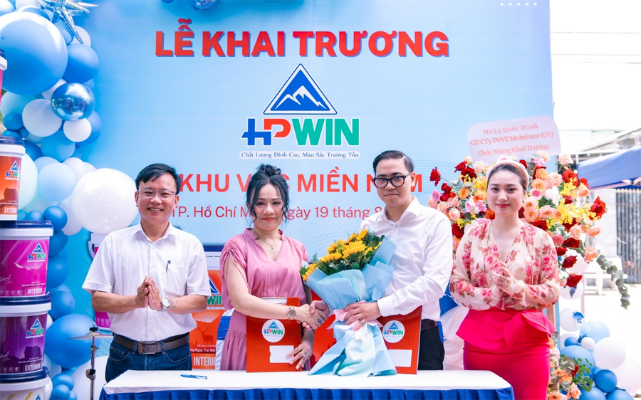 Tại Khu phố Suối Nhum, Phường Tân Thành, TP. Hồ Chí Minh xuất hiện thương hiệu Sơn HPWIN-2393-1