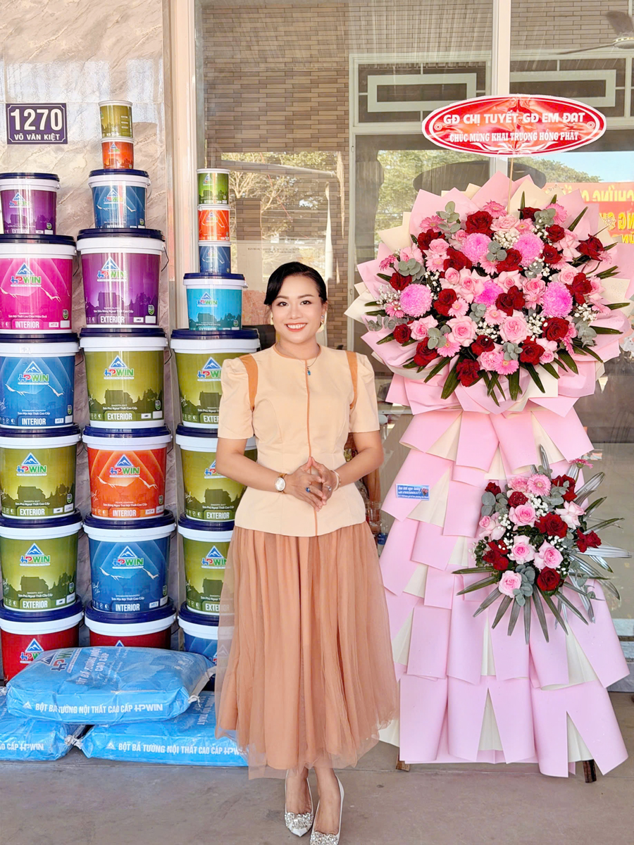 Tại Khu phố Suối Nhum, Phường Tân Thành, TP. Hồ Chí Minh xuất hiện thương hiệu Sơn HPWIN-2393-1