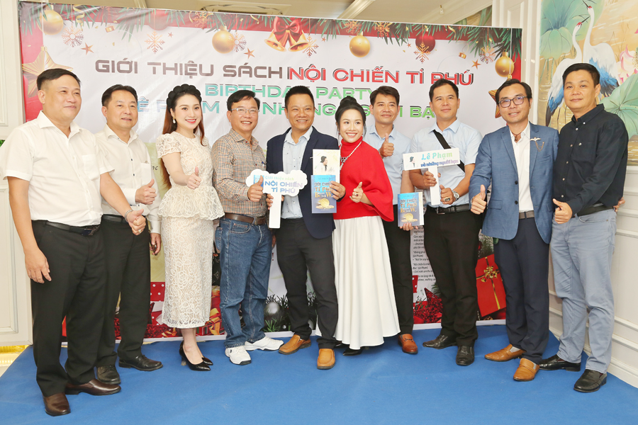 Nhiều sao đổ bộ ngày ra mắt cuốn sách 'Nội chiến Tỉ phú' của CEO Lê Phạm-2456-2