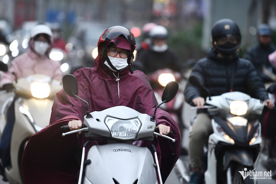 Thời tiết Hà Nội còn mưa đến sáng 9/2-2725-1