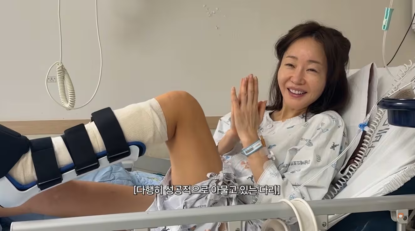 Uhm Ji Won bị gãy xương bàn chân nghiêm trọng trong-2856-1
