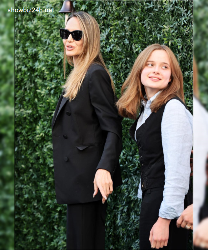 Vivienne cùng mẹ Angelina Jolie tham dự sự kiện sau ồn ào-269-1