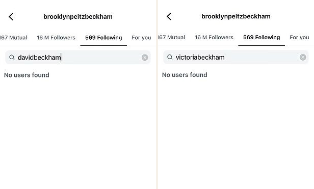 Vợ chồng Beckham và con trai cả hủy theo dõi nhau trên Instagram.-2448-2