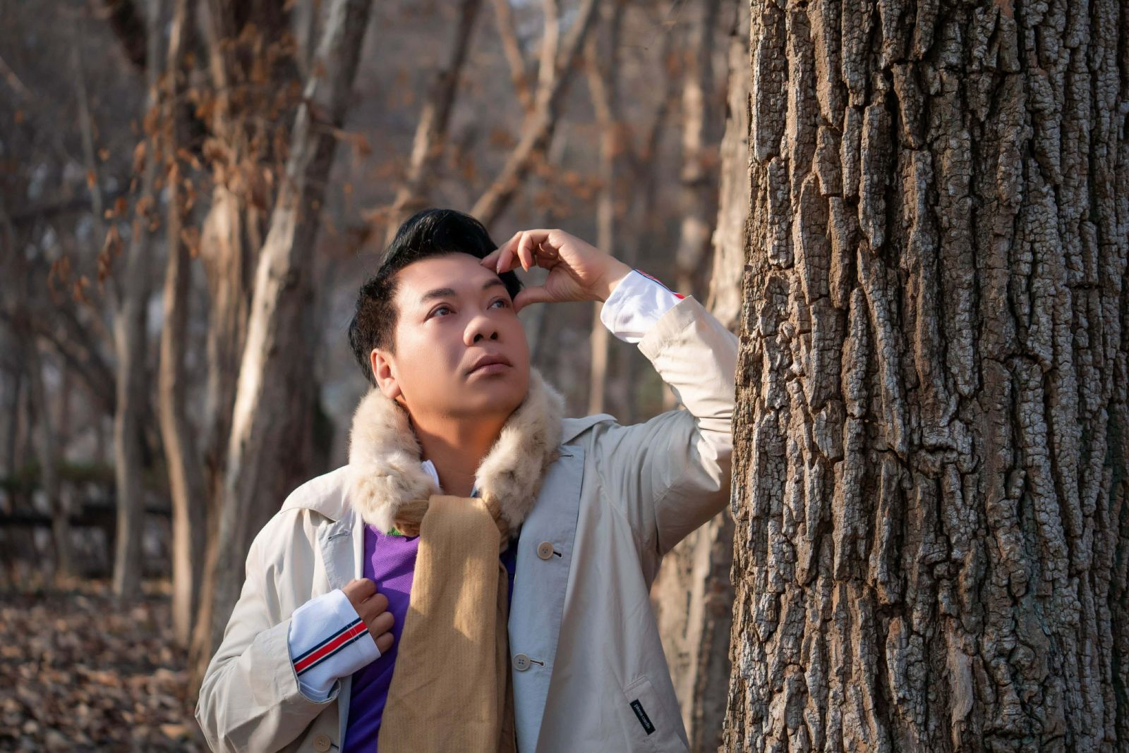 Ca sĩ Vỹ Khang đón Giáng Sinh lãng mạn trong giá rét-2454-2