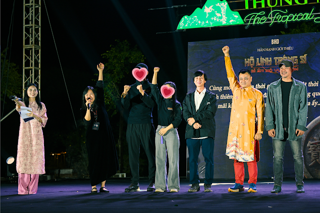 NSND Tự Long hát ca khúc Phim Hộ Linh Tráng Sĩ - Bí Ẩn Mộ Vua Đinh tại Thung Nham-2328-1