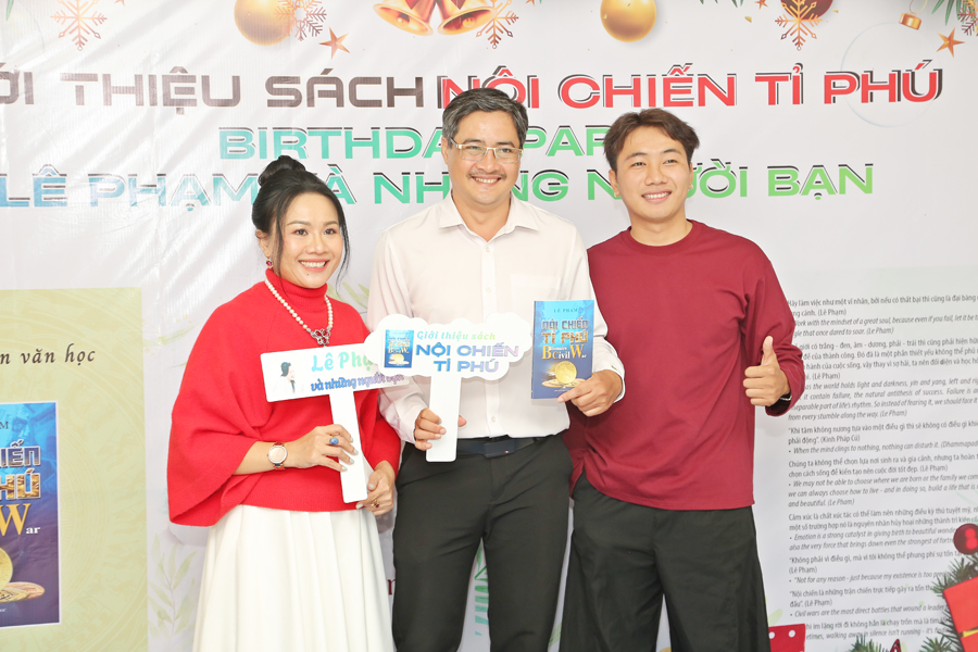 Nhiều sao đổ bộ ngày ra mắt cuốn sách 'Nội chiến Tỉ phú' của CEO Lê Phạm-2456-1