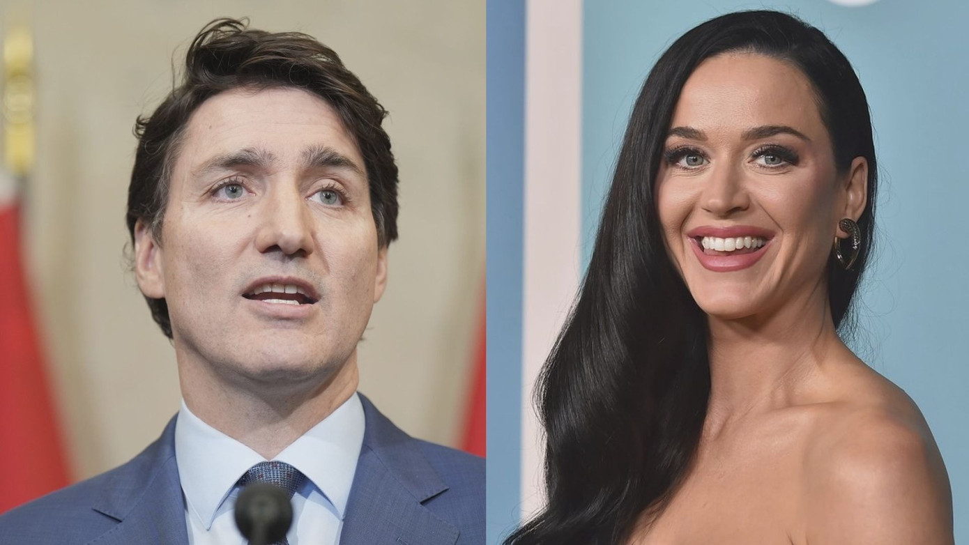 Ảnh ôm hôn trên du thuyền của Katy Perry và Justin Trudeau