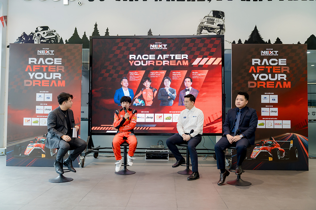 Ben Nguyễn hành trình khởi đầu đầy thử thách với Race After Your Dream