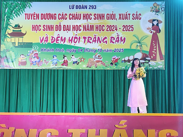 CEO Anna Yến Phượng đến trẻ em tại Lữ đoàn 293 với “Đêm hội Trăng Rằm”
