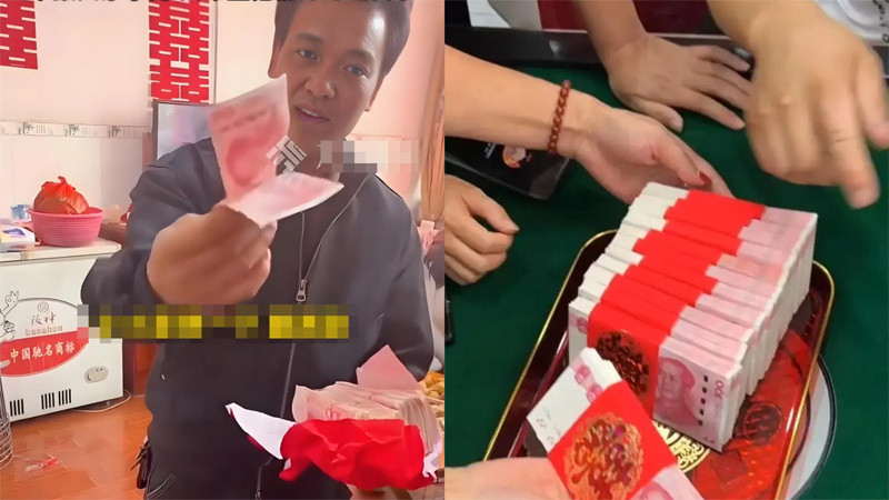 Cha cô dâu quyết định trả lại tiền sính lễ