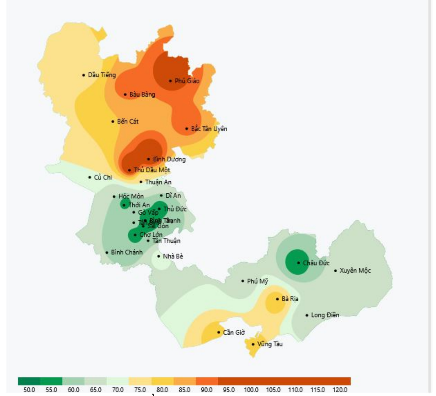Dự báo lượng mưa tại TPHCM cuối tháng 10