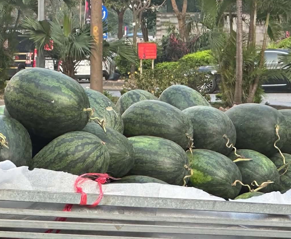 Dưa hấu chứa đường tự nhiên giúp tăng đường huyết.