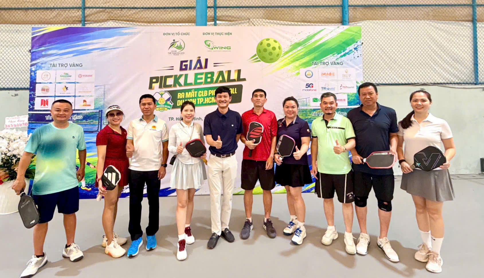 Giải đấu Ite Pickleball Du Lịch Tp.HCM chuẩn bị thi đấu cuối thàng 8/2026