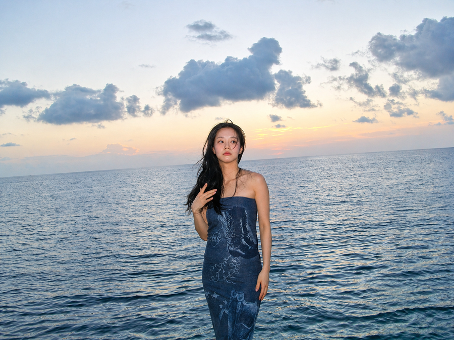 Hyeri trong kỳ nghỉ tại Maldives gặp sự cố