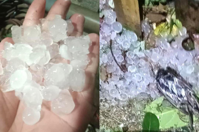 Lạng Sơn có hàng trăm ngôi nhà tốc mái, mưa đá xuất hiện