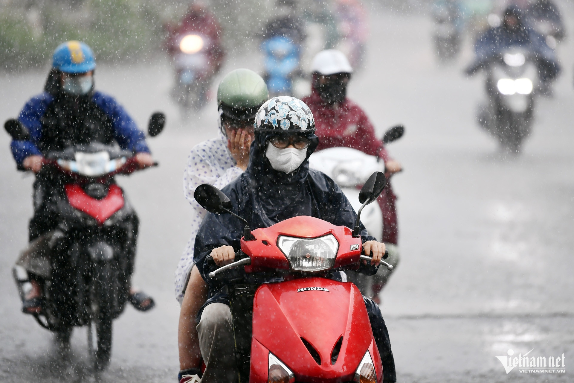 Miền Bắc vẫn mưa lớn ở vùng núi, trung du; đồng bằng mưa rải rác.