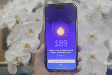 Người dùng cần học 3 bài liên tiếp để lấy lại streak đã mất