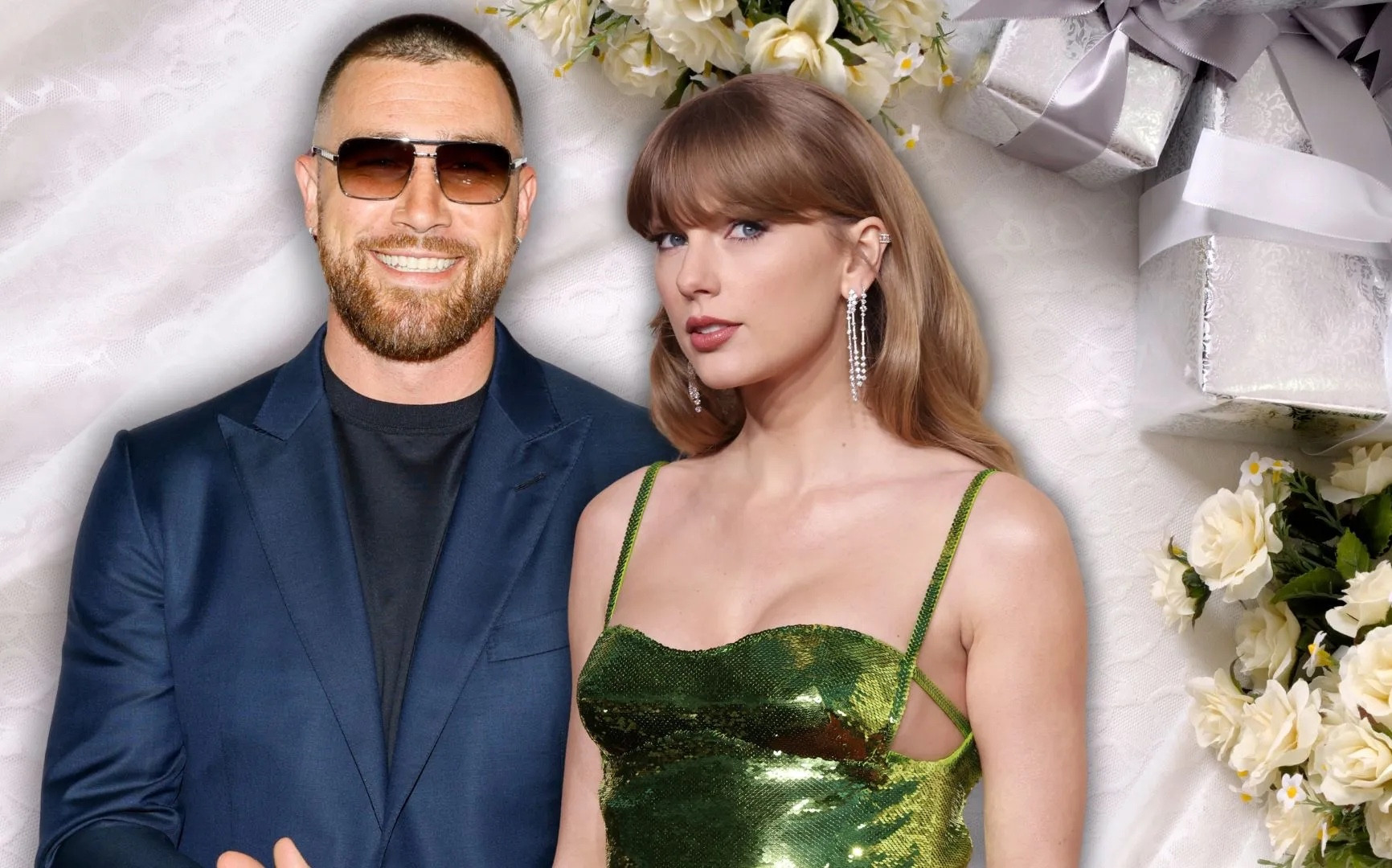 Những món quà được mang ra bốc thăm trong tiệc cưới Ca sĩ Taylor Swift