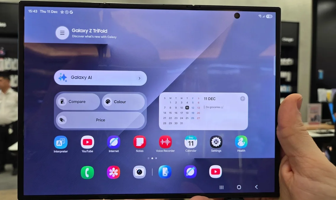 Samsung có thể sẽ hỗ trợ bút S Pen tích hợp ngay bên trong thân máy