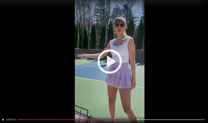 Taylor Swift giúp bán sạch mẫu váy tím của NTK gốc Việt