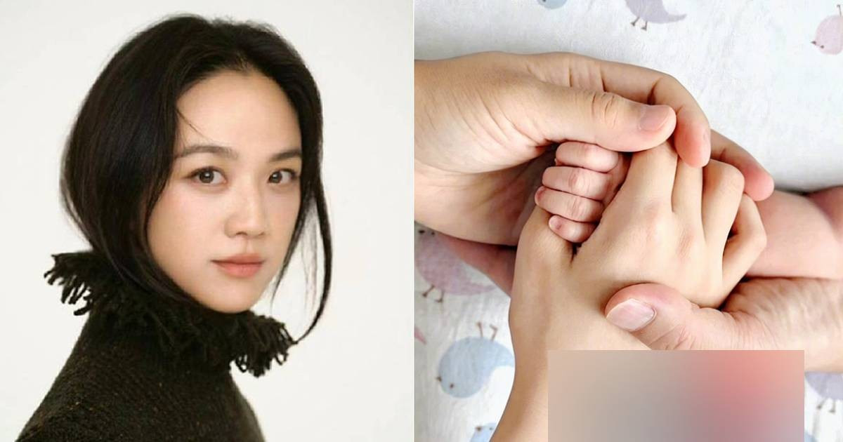 Thang Duy và hình ảnh con mới chào đời.
