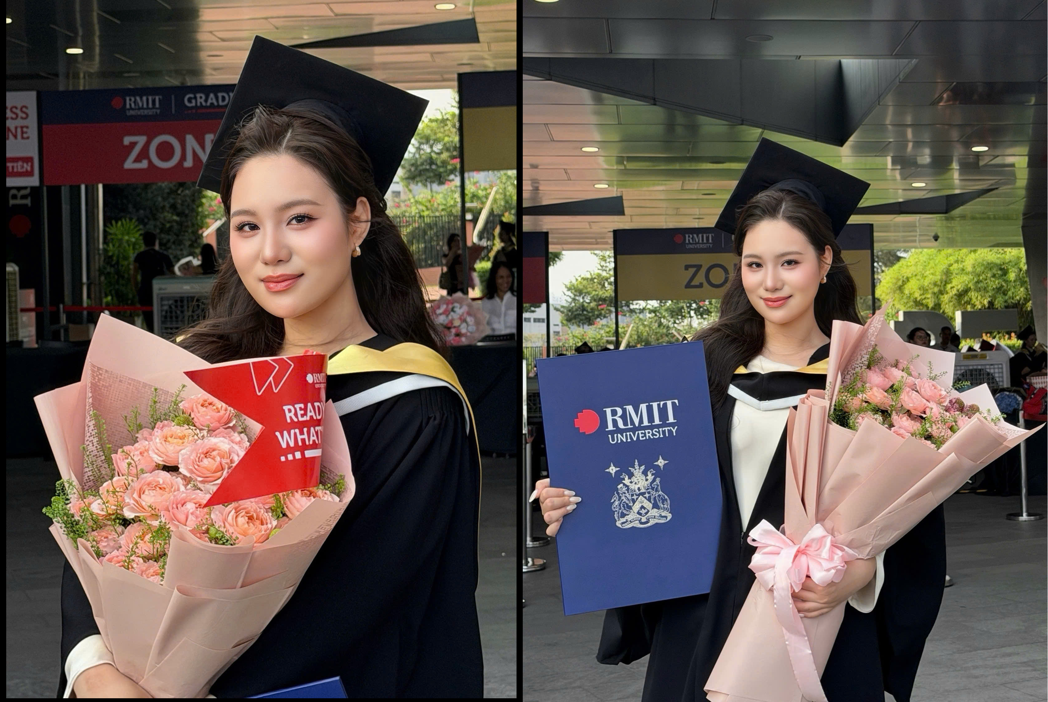 Võ Trịnh Khánh Ngân nhan sắc khó cưỡng ngày nhận bằng Tốt nghiệp