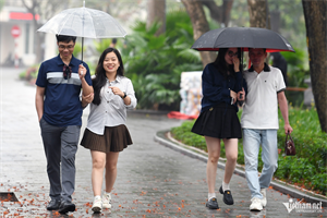 Dự báo thời tiết Hà Nội có mưa vài nơi.