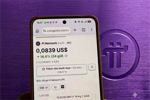 Giá đồng tiền ảo Pi liên tục giảm mạnh trong thời gian qua