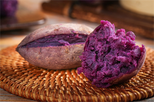 Khoai lang tím được đánh giá cao về tác dụng với gan.