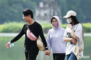 Miền Bắc bắt đầu xuất hiện nắng nóng ở phía Tây, Hà Nội cao nhất 29 độ