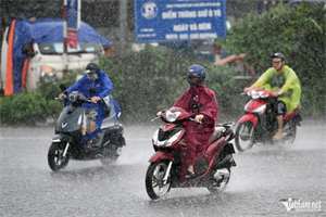 Miền Bắc tiếp tục mưa dồn dập.