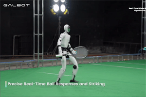 Robot hình người chơi tennis
