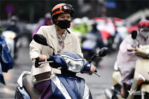 Thời tiết miền Bắc sáng còn mưa nhỏ, trưa chiều hửng nắng