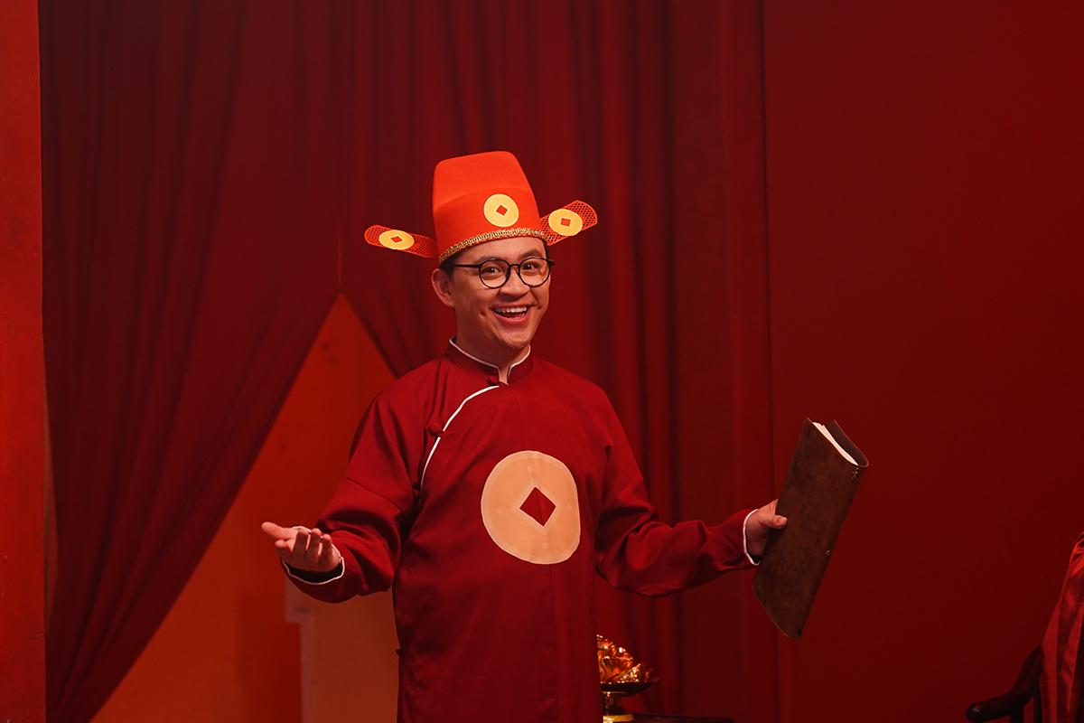 Diễn viên Lại Nhật Khoa làm phim Tết tạii quê nhà-2