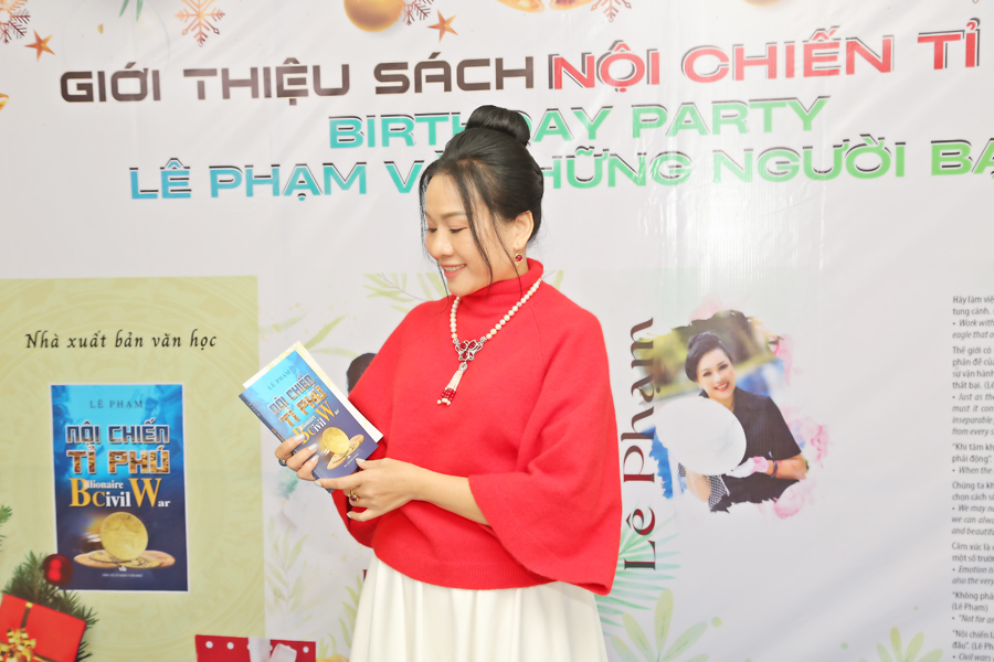 Nhiều sao đổ bộ ngày ra mắt cuốn sách 'Nội chiến Tỉ phú' của CEO Lê Phạm-2